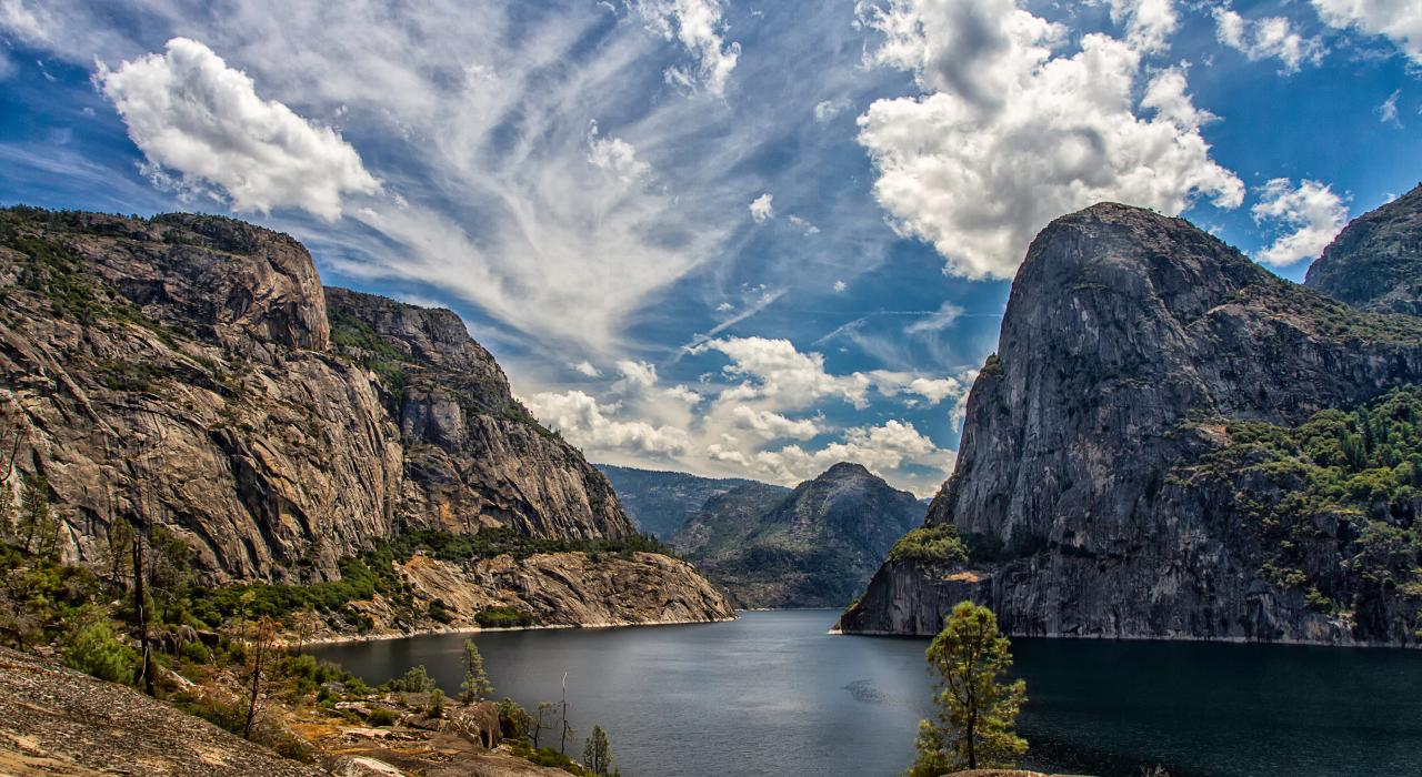 Stunning skies over Hetch Hetchy Reservoir  Stunning skies over Hetch Hetchy Reservoir