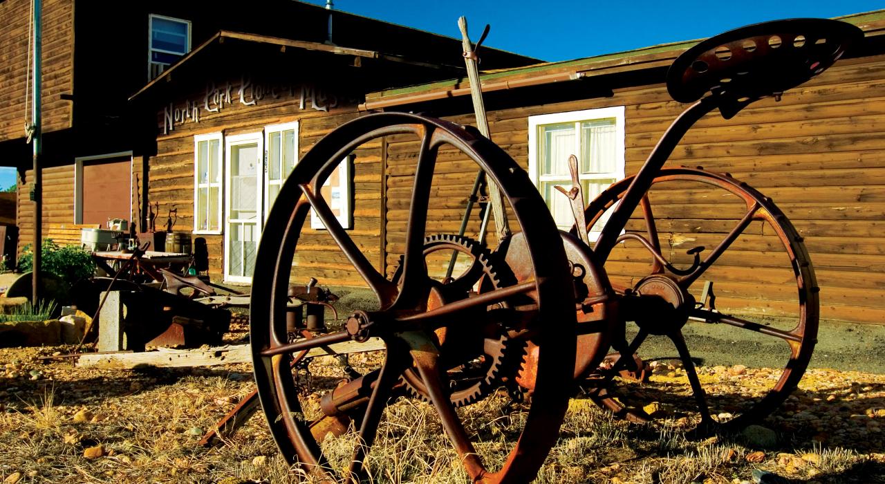 科罗拉多州 Cache la Poudre 河沿岸的公园