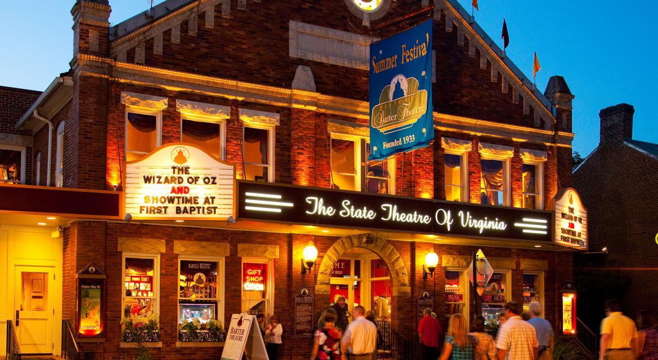 弗吉尼亚州阿宾登巴尔特剧院，堪称弗吉尼亚州立剧院