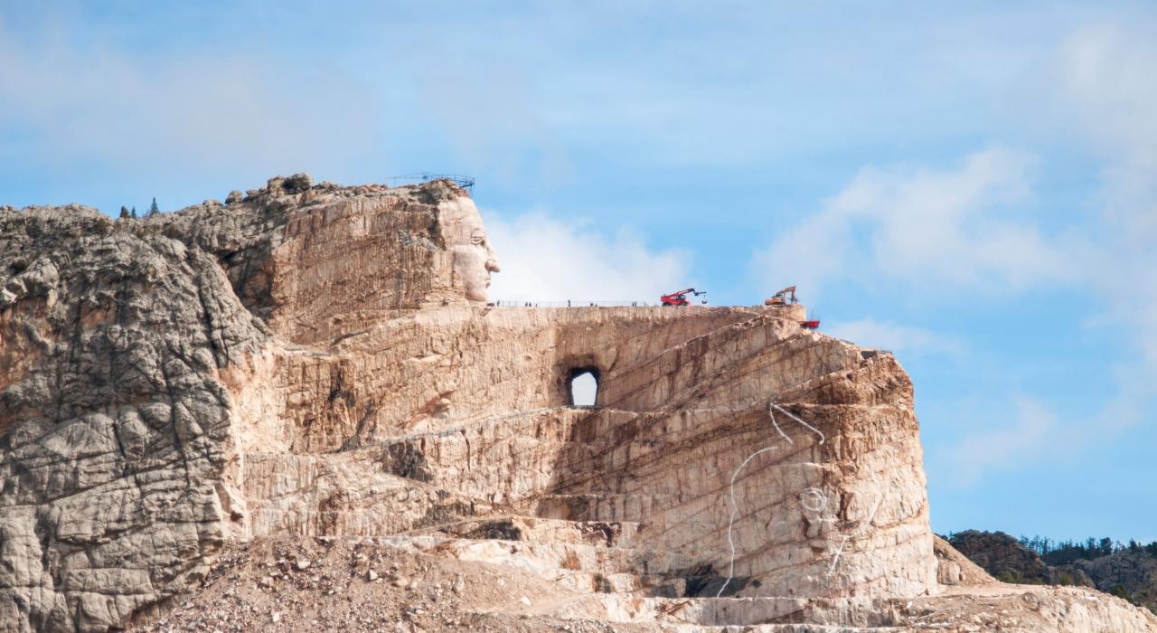 疯马酋长雕像,注定要成为世界最大的雕塑 疯马酋长雕像,注定要成为世界最大的雕塑