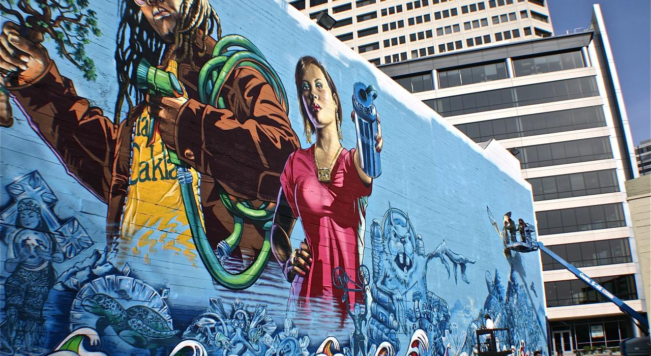 Murals in Oakland Murals in Oakland