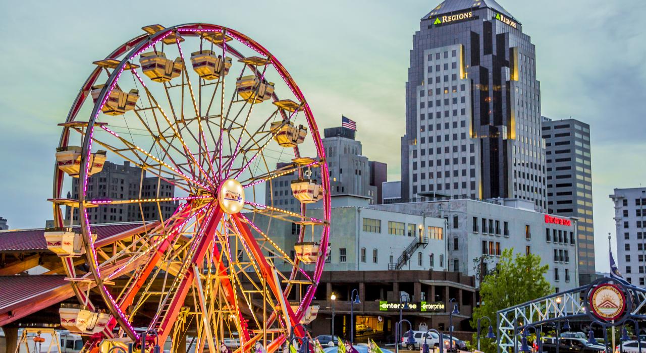 什里夫波特市中心常年节庆活动不断