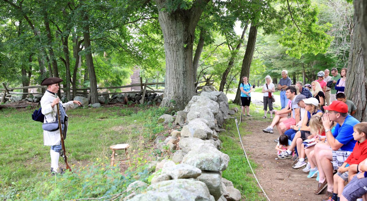 参观列克星敦草地,了解美国独立战争时期的历史 参观列克星敦草地,了解美国独立战争时期的历史