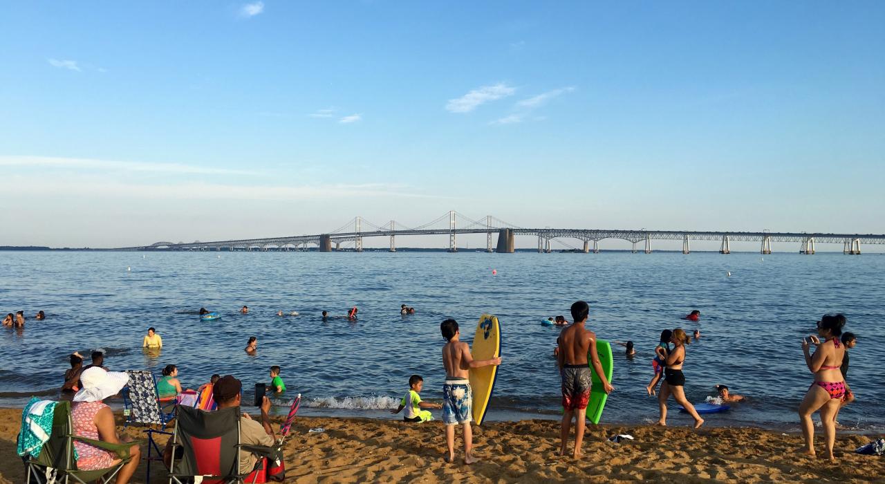 在桑迪沙岬州立公园享受海滩时光 在桑迪沙岬州立公园享受海滩时光