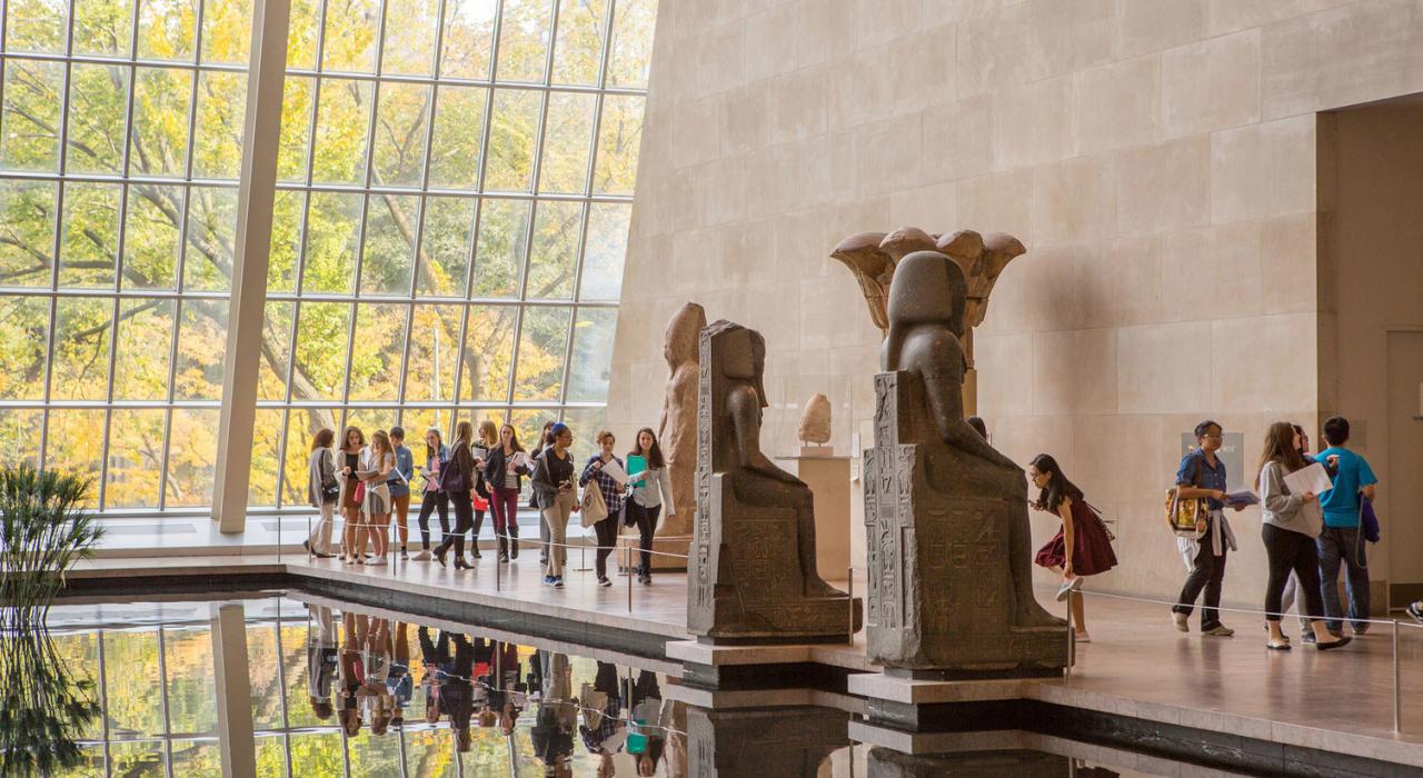 参观大都会艺术博物馆中令人称奇的丹铎神庙