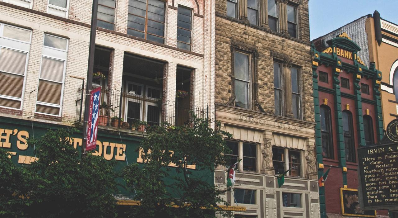 古老城区里精美如画的建筑