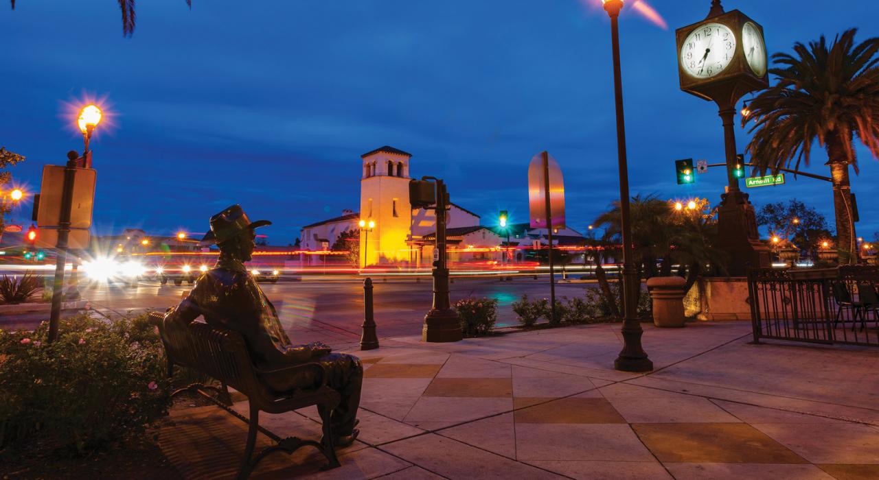 老城区迷人夜景