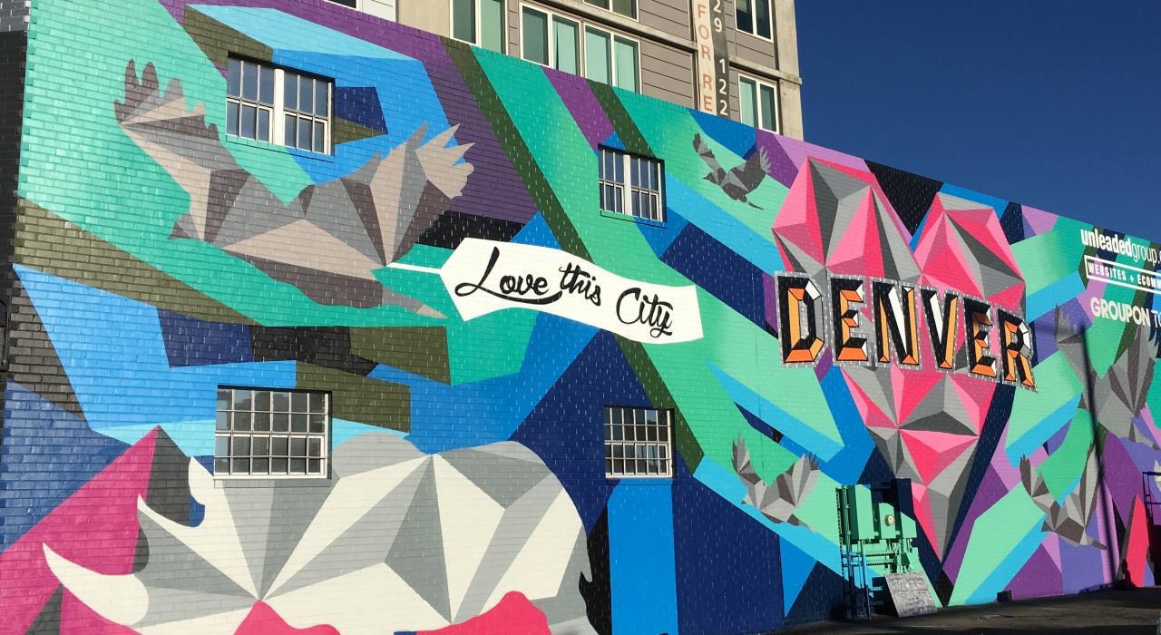 北河艺术区 (RiNo) 五彩缤纷的街头艺术作品 北河艺术区 (RiNo) 五彩缤纷的街头艺术作品