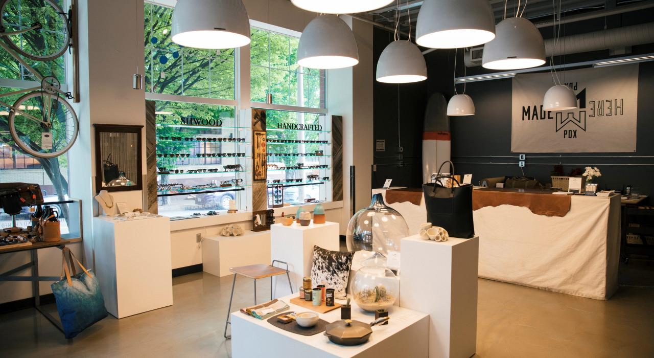 俄勒冈州波特兰的本地商品精品店