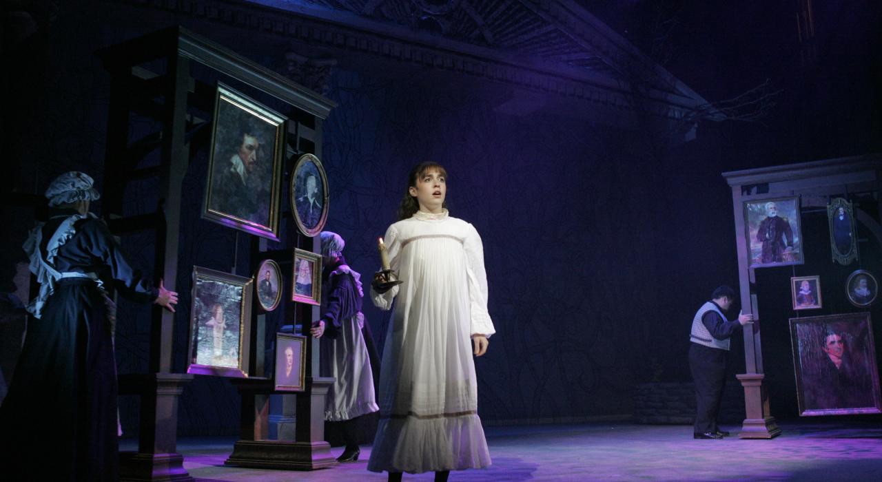 A musical theater performance during the Utah Festival Opera