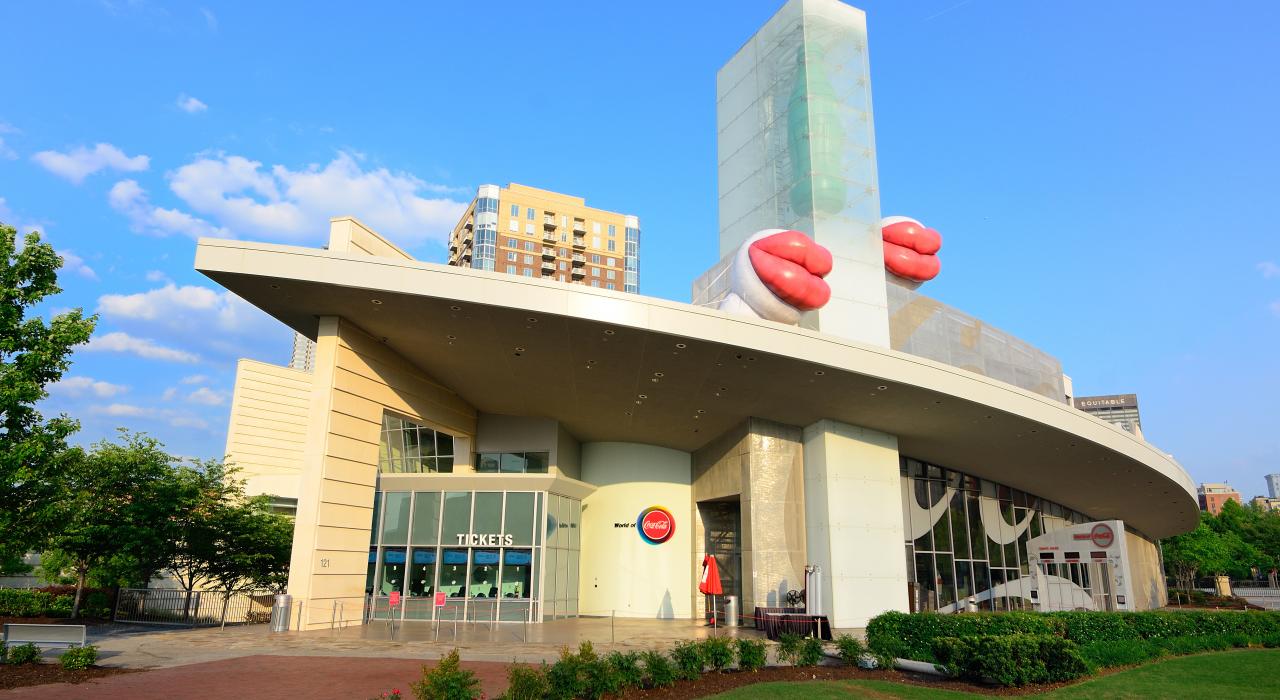 可口可乐世界外观 可口可乐世界外观