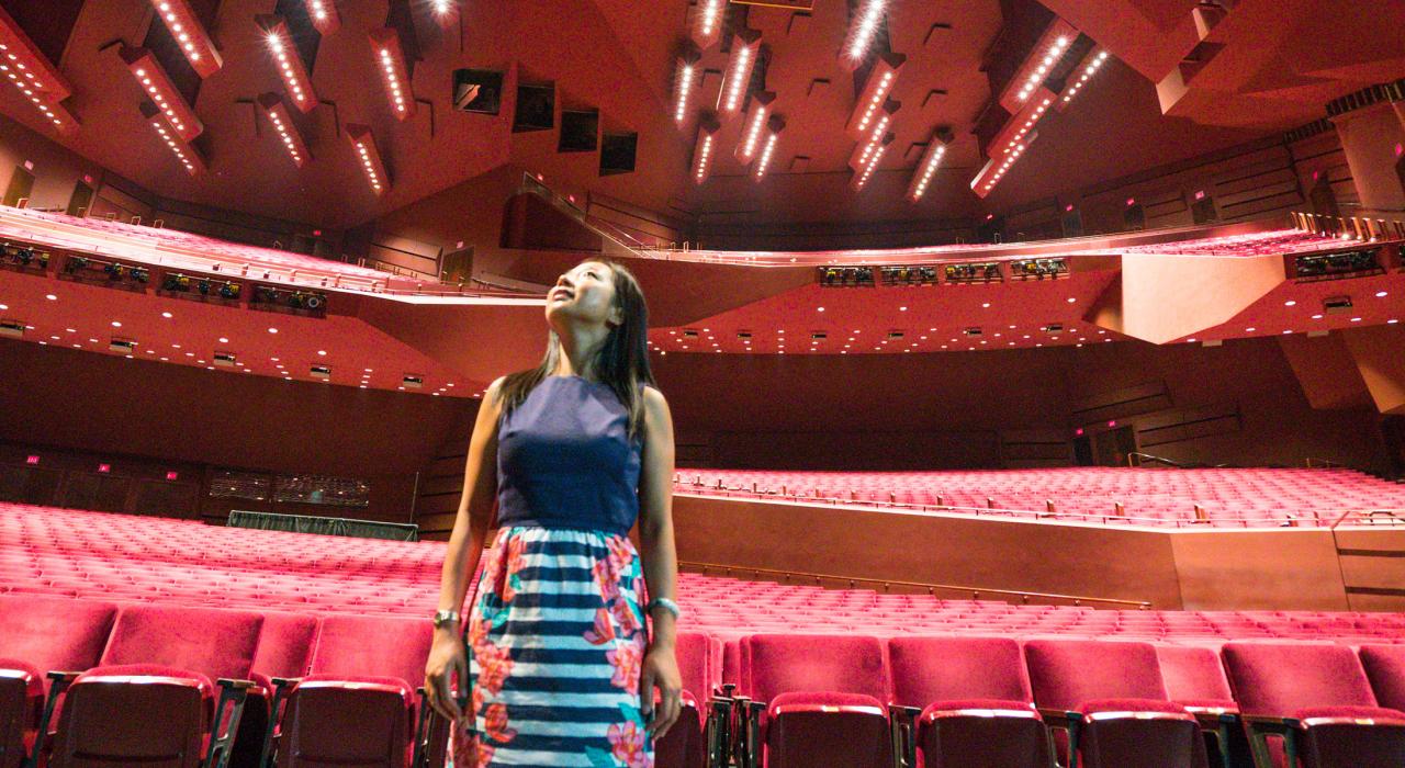 加州科斯塔梅萨的瑟格尔斯特罗姆艺术中心里的蕾妮和亨利·瑟格尔斯特罗姆音乐厅的巨大管风琴，太让我震惊了