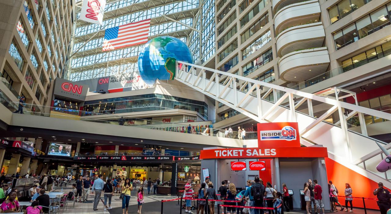 CNN演播室大厅