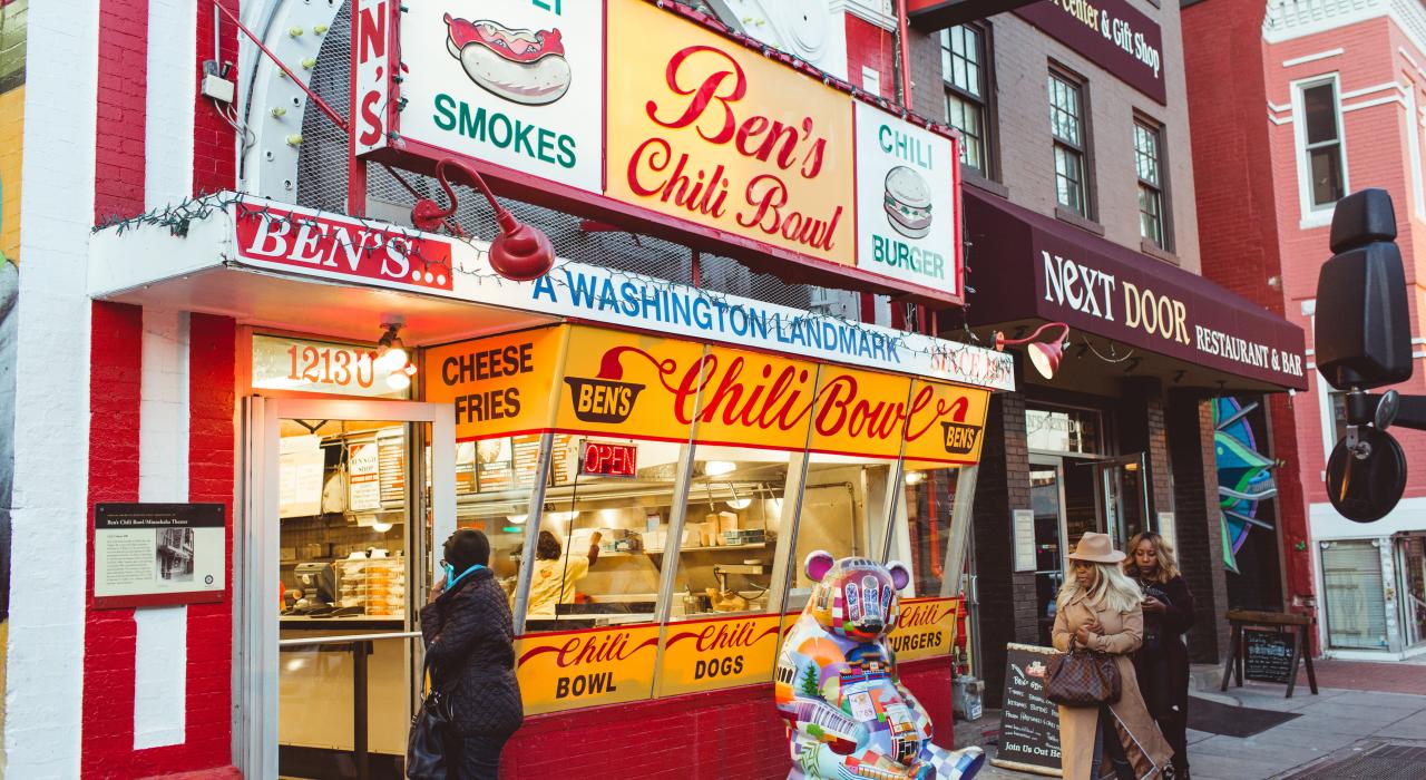 华盛顿的Ben's Chili Bowl餐厅
