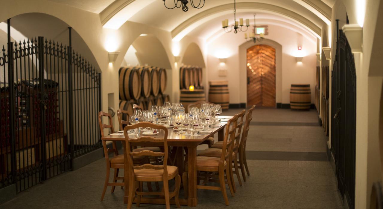 Domaine Serene酒厂的用餐区 Domaine Serene酒厂的用餐区