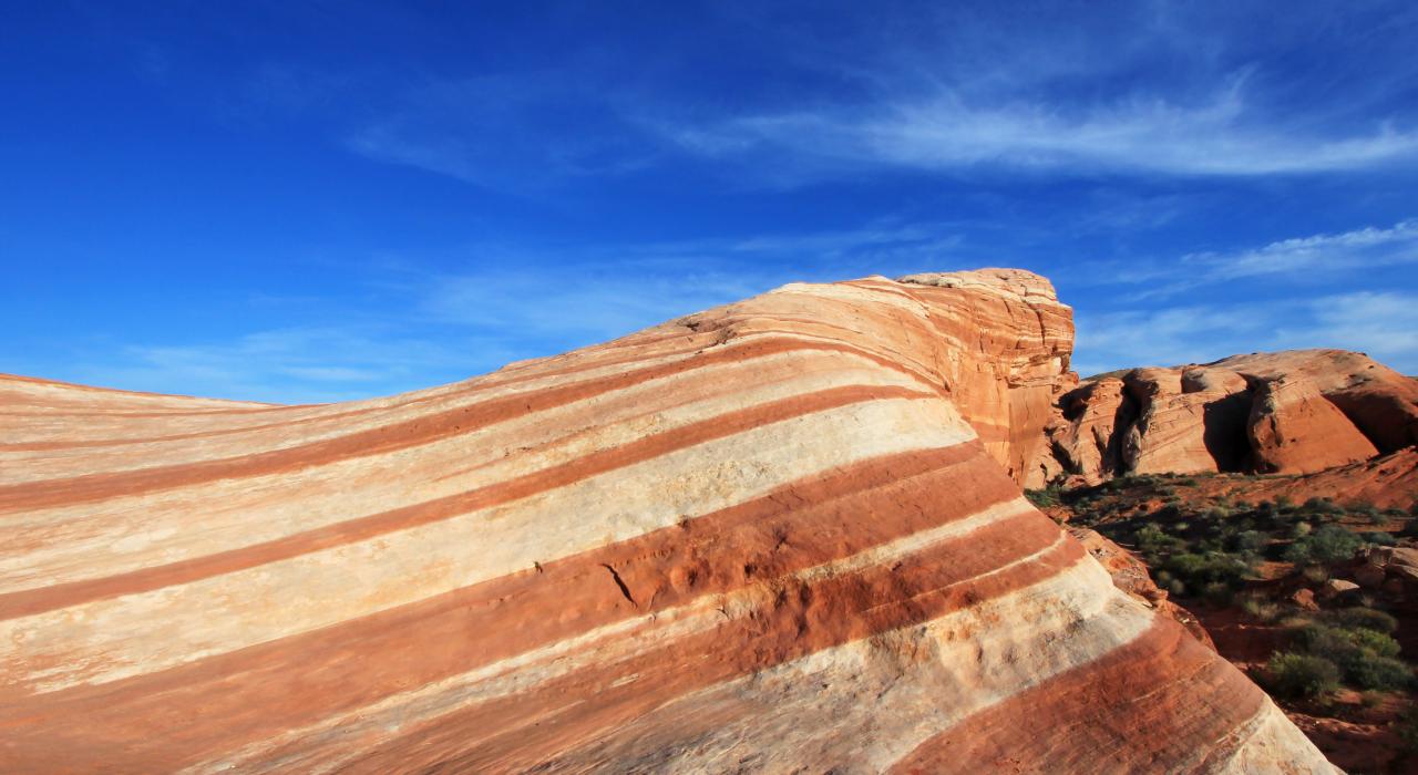 火焰谷州立公园的火浪纹 火焰谷州立公园的火浪纹