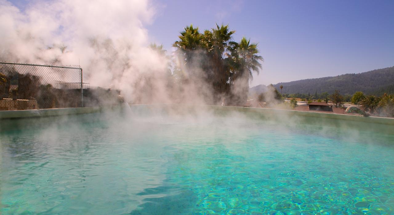 Calistoga的美景与温泉