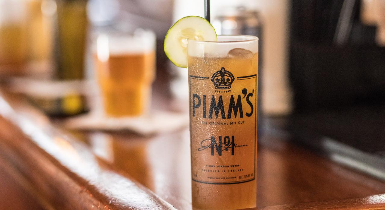 Pimm's cup的鸡尾酒 Pimm's cup的鸡尾酒