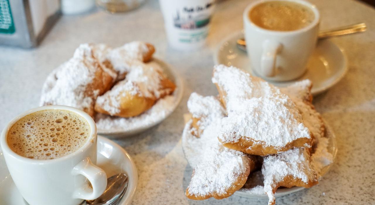 新奥尔良咖啡店的贝涅饼 新奥尔良咖啡店的贝涅饼