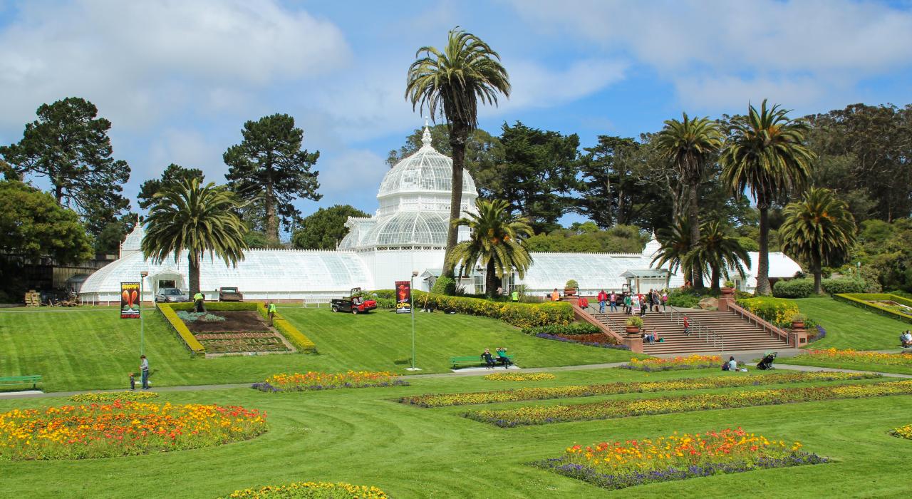 围绕植物园的地标