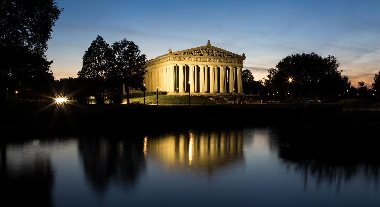 混凝土建成的帕特农神庙