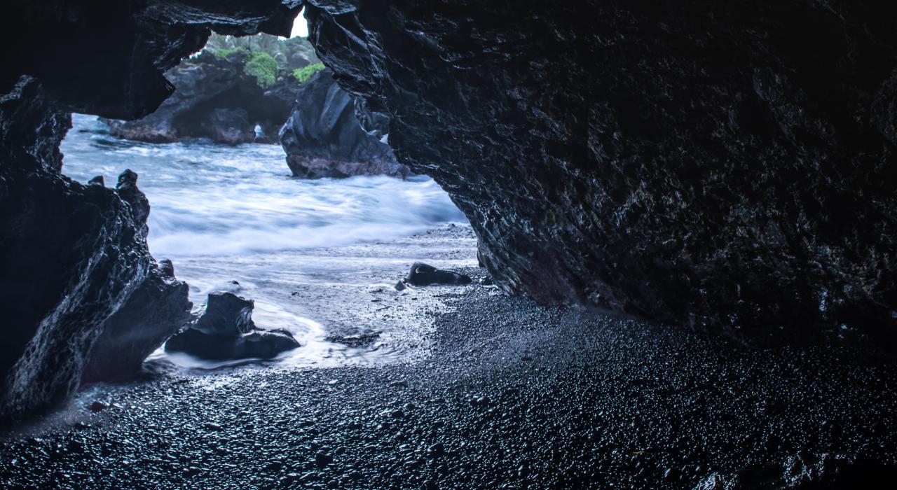 哈纳火山熔岩通道 哈纳火山熔岩通道