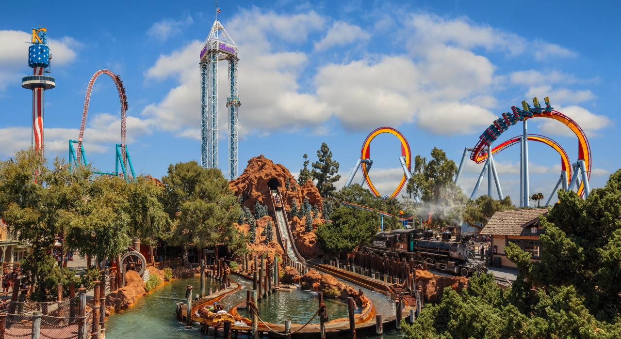 纳氏草莓园的过山车和惊险游乐设施