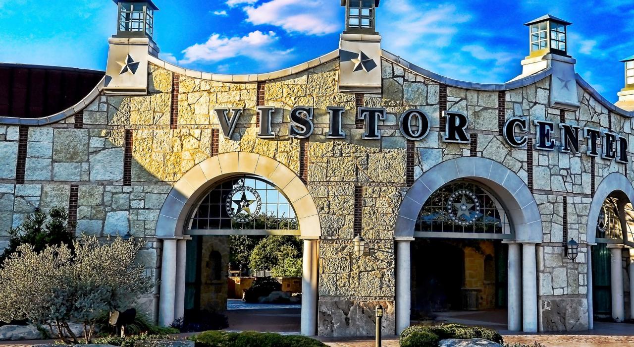 游客中心西方主题建筑和设计