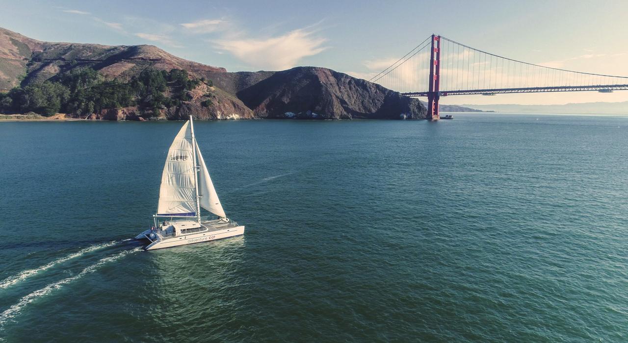 加利福尼亚州旧金山湾帆船之旅 加利福尼亚州旧金山湾帆船之旅