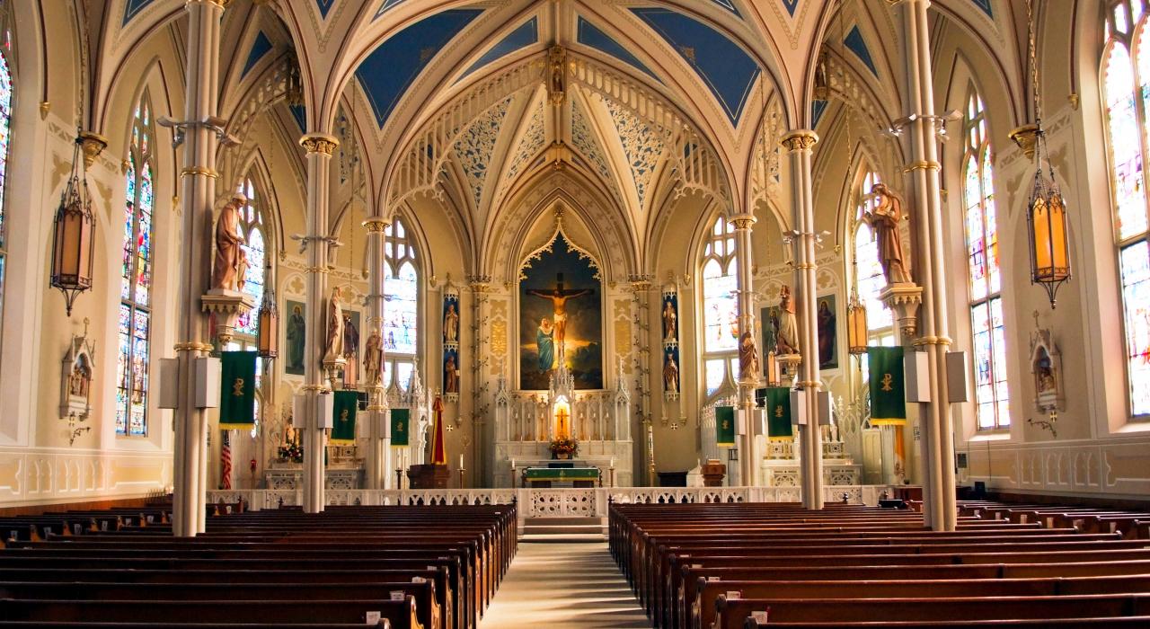 历史悠久的圣玛丽大教堂 历史悠久的圣玛丽大教堂