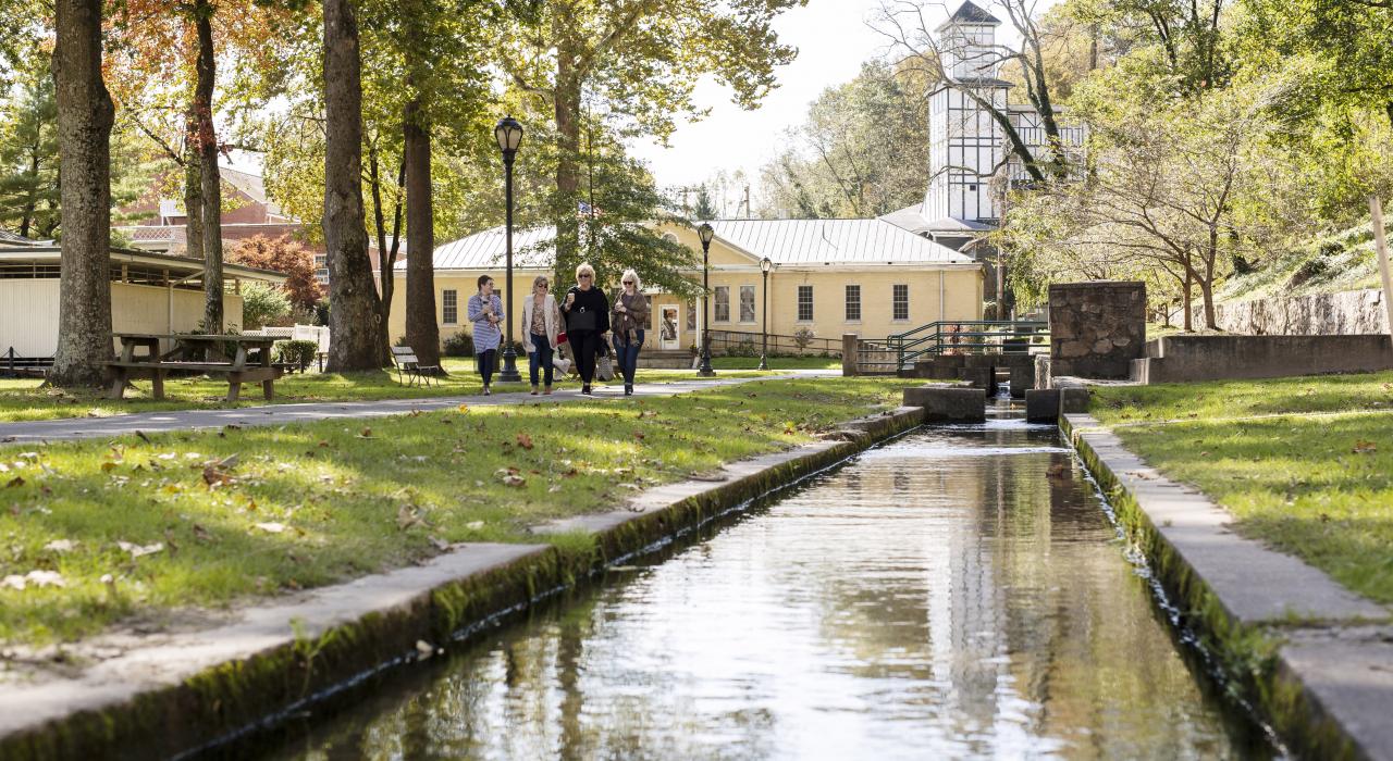 漫步于西弗吉尼亚州伯克利斯普林斯