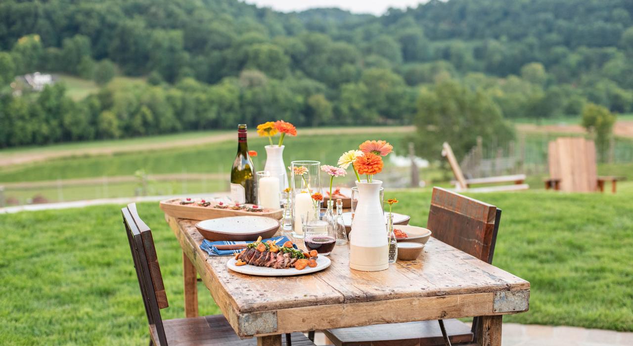 Southall Farm 豪华酒店和度假村提供新鲜的时令美食 Southall Farm 豪华酒店和度假村提供新鲜的时令美食