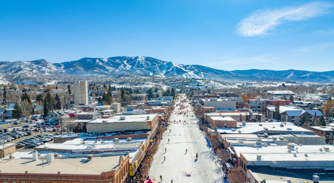 斯廷博特斯普林斯的冬季胜景 斯廷博特斯普林斯的冬季胜景