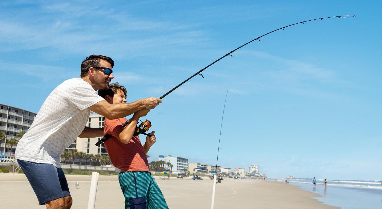 代托纳比奇的亲子垂钓之乐 代托纳比奇的亲子垂钓之乐