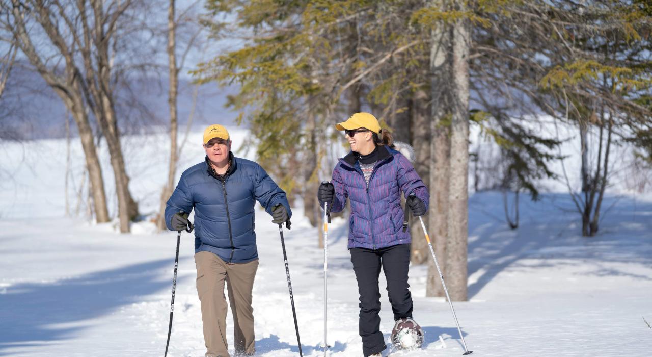 谢齐高地野生动物管理保护区 (Chazy Highlands Wildlife Management Area) 的雪地巡游 谢齐高地野生动物管理保护区 (Chazy Highlands Wildlife Management Area) 的雪地巡游