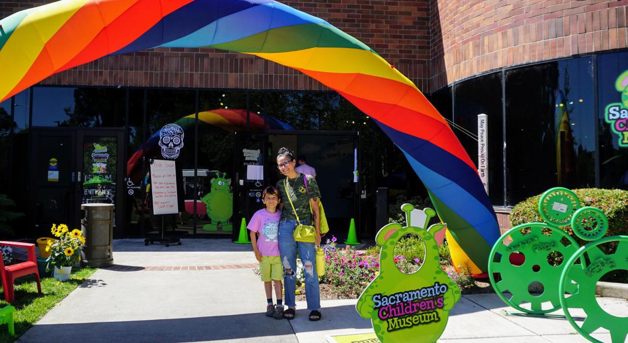 萨克拉门托儿童博物馆的迷人外观 萨克拉门托儿童博物馆的迷人外观