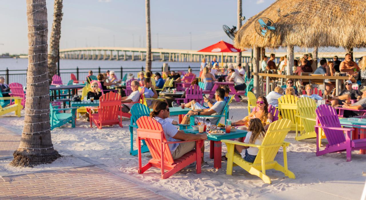 佛罗里达州蓬塔戈尔达的 TT's Tiki 酒吧