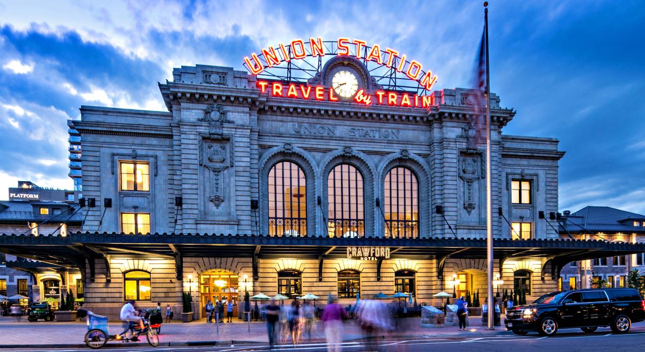 科罗拉多州丹佛联合车站 科罗拉多州丹佛联合车站