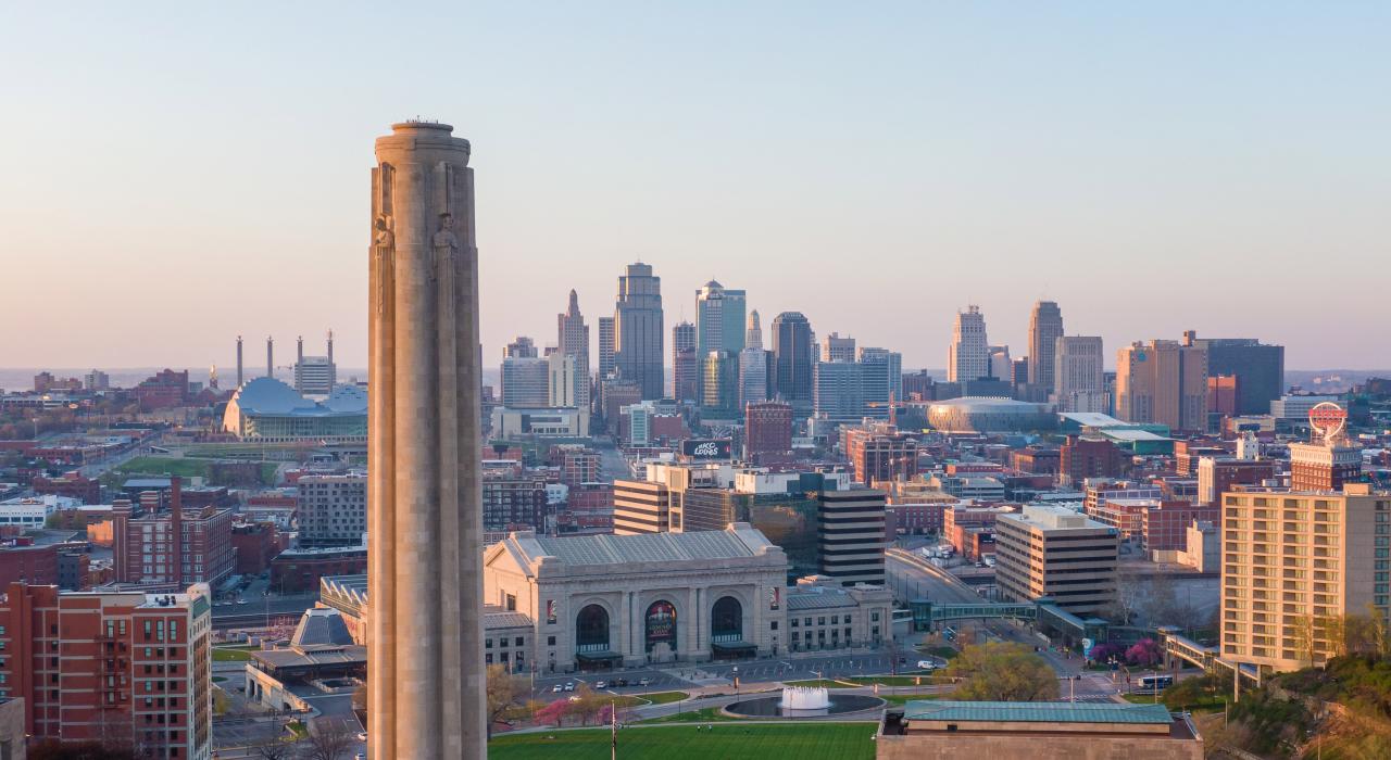 堪萨斯城市中心景观