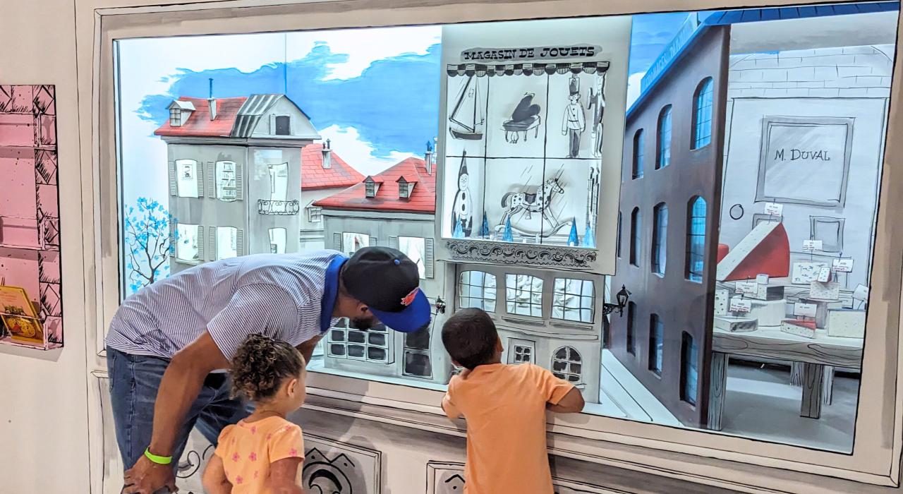 密苏里州堪萨斯城北部的 Rabbit hOle 博物馆中以文学为灵感的展览 密苏里州堪萨斯城北部的 Rabbit hOle 博物馆中以文学为灵感的展览