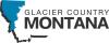 蒙大拿州西部冰川地区的徽标