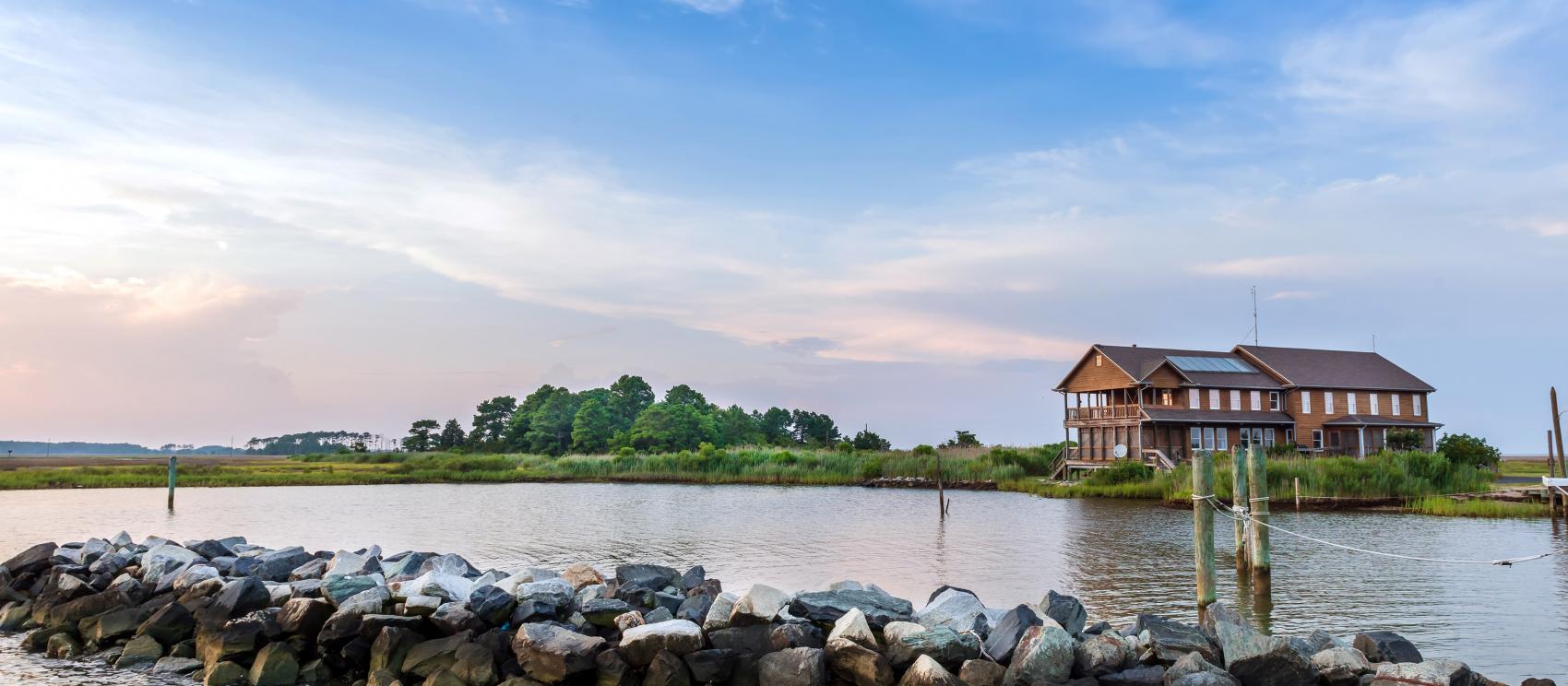 切萨皮克湾的美丽水景 切萨皮克湾的美丽水景
