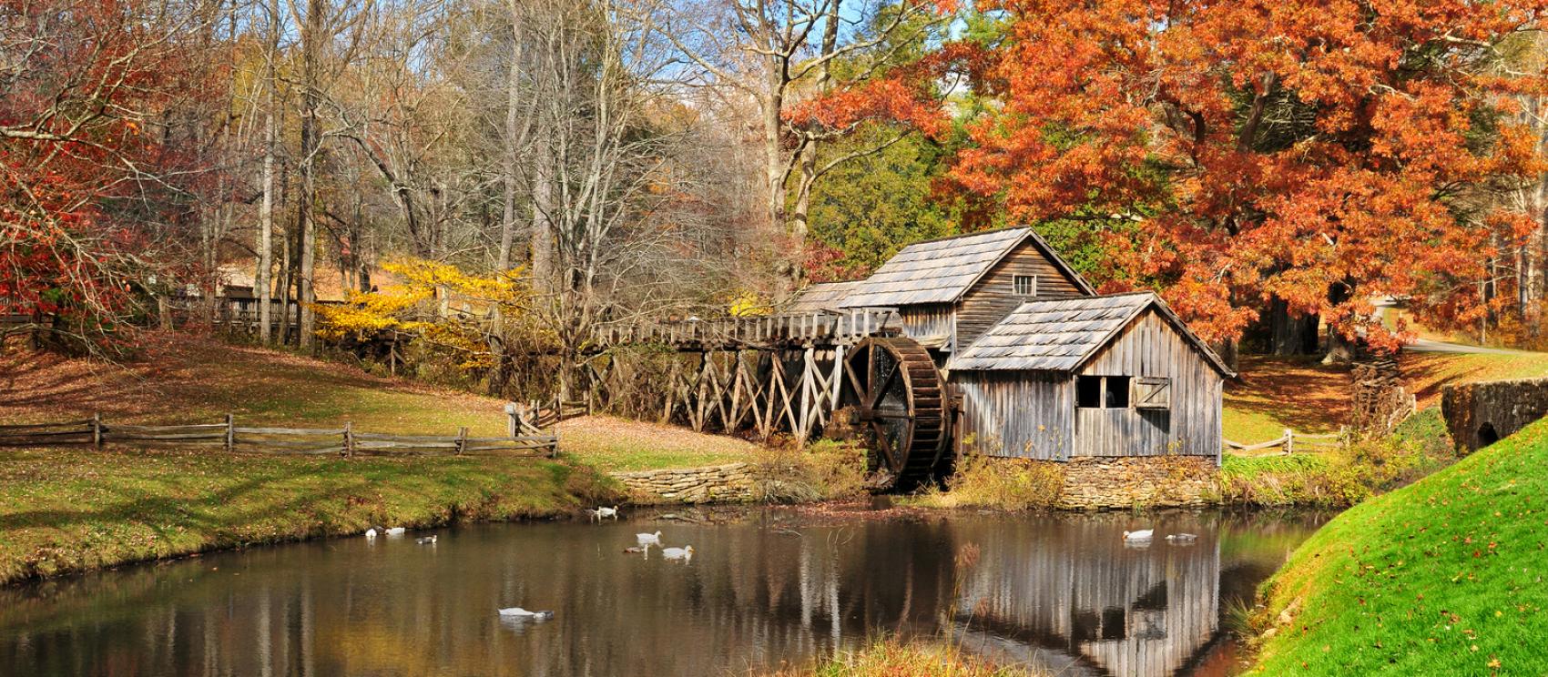 蓝岭公路乡间秋日美景 蓝岭公路乡间秋日美景
