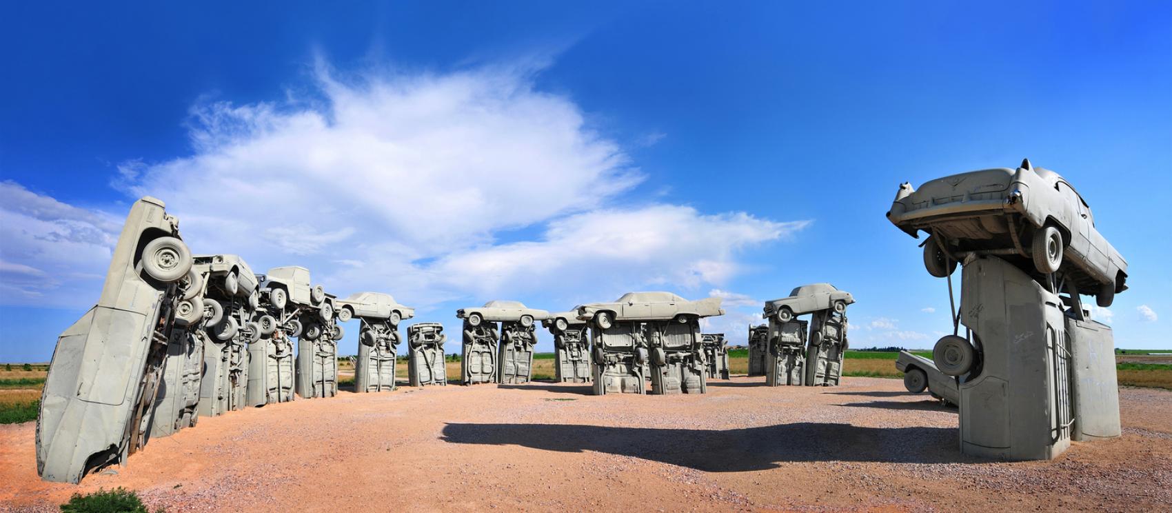 阿莱恩斯的“巨车阵”艺术纪念地 阿莱恩斯的“巨车阵”艺术纪念地