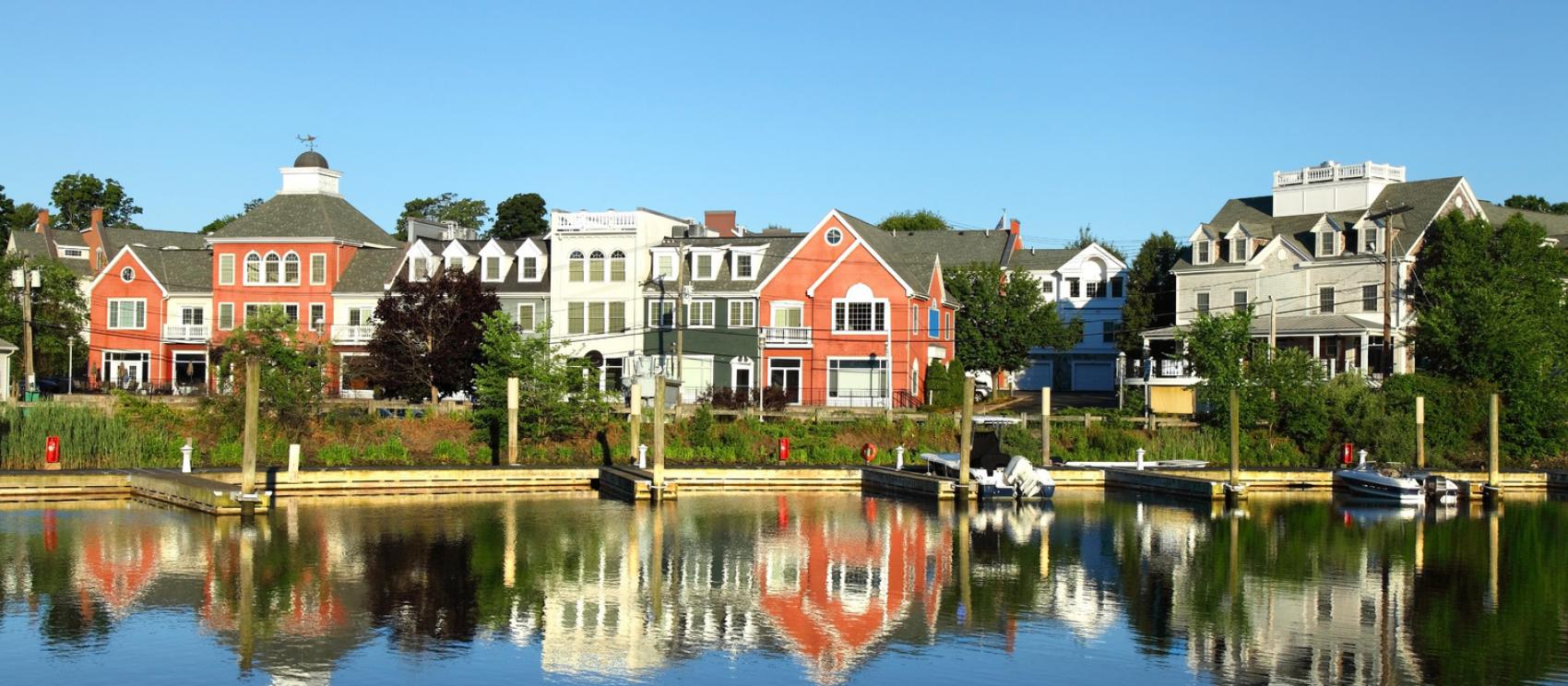 米尔福德的水景房