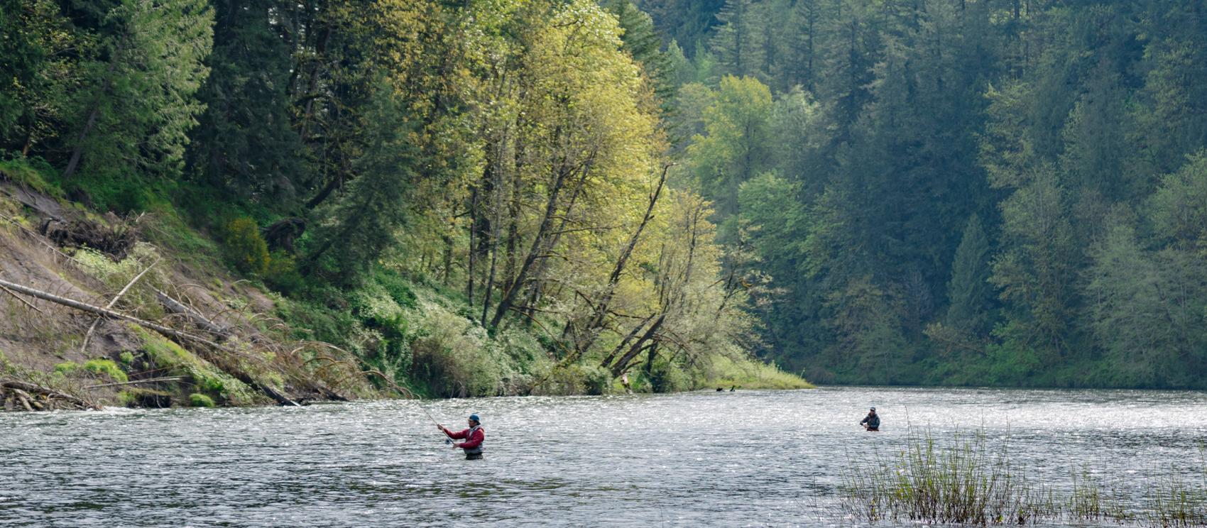 桑迪河畔迷人的飞钓场所