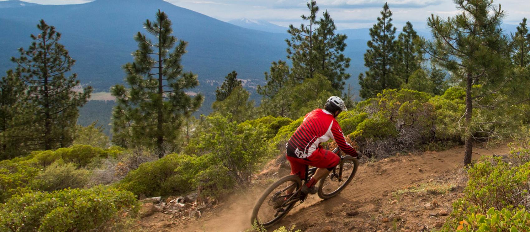 拥有震撼美景的山地骑行小径