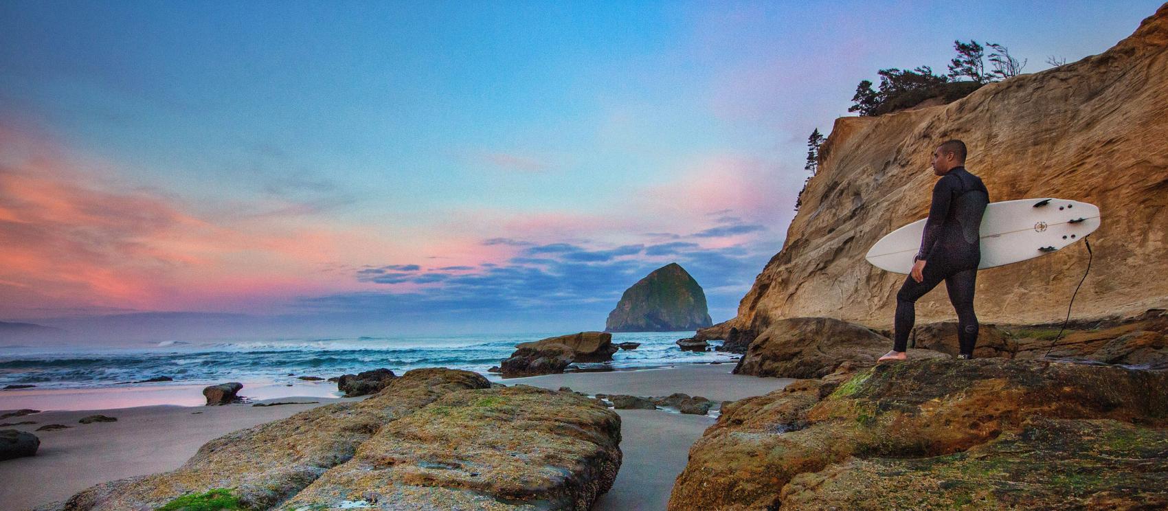 壮丽的太平洋风光