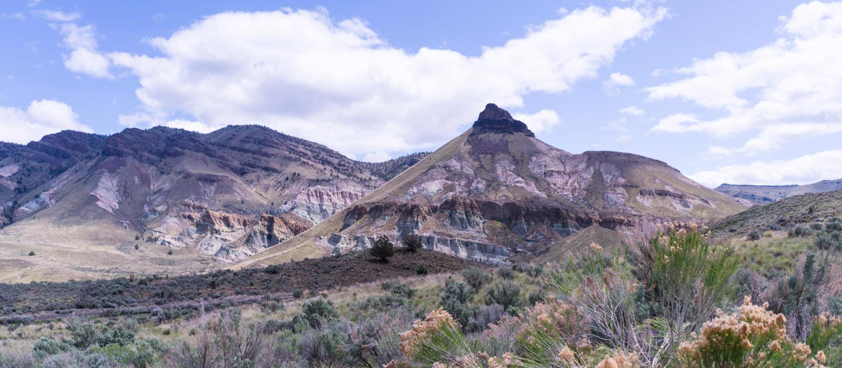 约翰时代化石床国家纪念区内迷人的地貌、古老的化石和悠久的历史