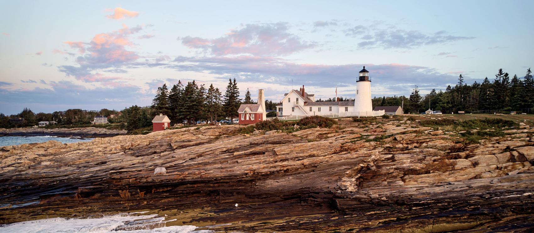 Rugged coastlines and maritime history at the Pemaquid Point Lighthouse in Bristol Rugged coastlines and maritime history at the Pemaquid Point Lighthouse in Bristol